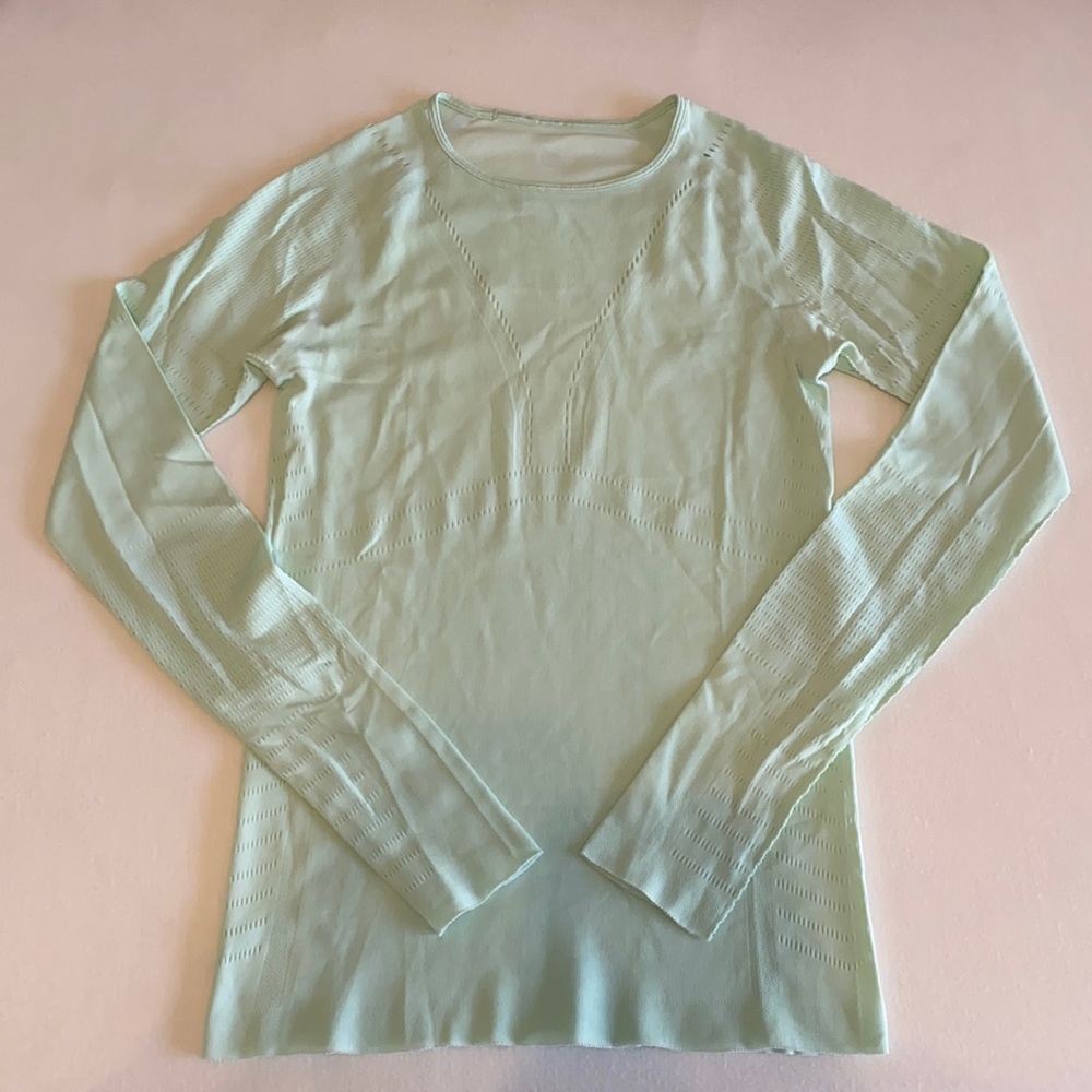 Lululemon Top with Laser Cut  Detailing